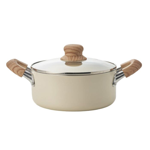 Nồi chống dính Ceramic Kakusee, size 20cm - Hàng Nhật nội địa