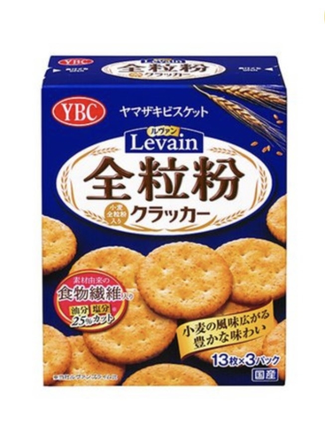 Bánh quy YBC mini ngũ cốc nguyên cám 120,9gr - Hàng Nhật nội địa