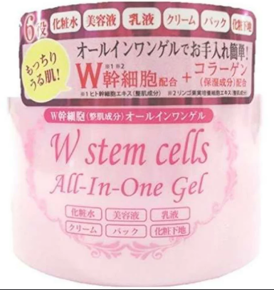 All-in-One Gel W Stem Cell 280g Made in Japan - Hàng Nhật nội địa