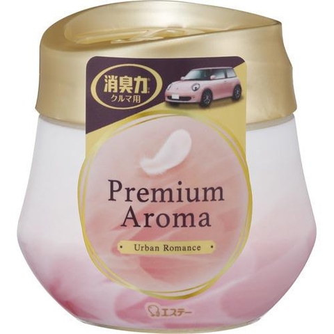 Gel khử mùi và làm thơm ô tô Premium Aroma 90g hương ngọt ngào  - Hàng Nhật nội địa