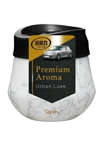 Gel khử mùi và làm thơm ô tô Premium Aroma 90g hương tươi mát - Hàng Nhật nội địa