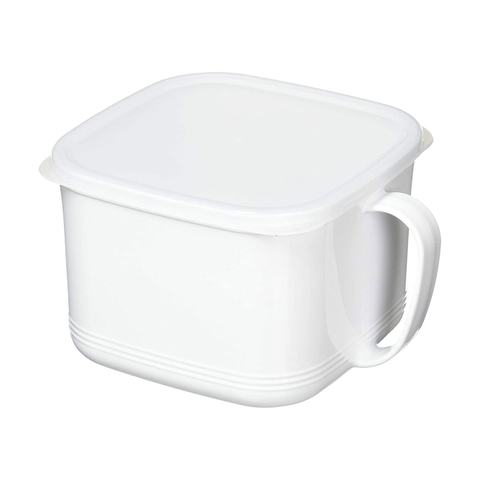 Hộp nhựa Nakaya có nắp, quai cầm 1.4l- Hàng Nhật nội địa