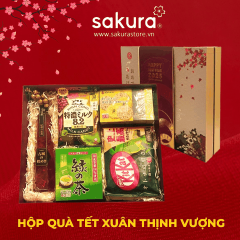 Hộp quà tết Nhật Bản Xuân Thịnh Vượng