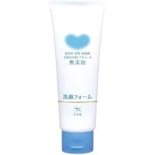 Sữa rửa mặt dưỡng ẩm COW cho da nhậy cảm tuýp 110g - Hàng Nhật nội địa