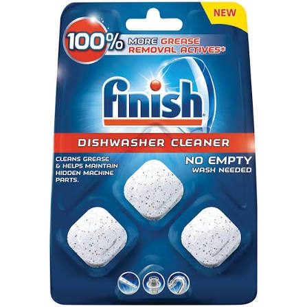 Viên vệ sinh khoang máy rửa bát Finish ( vỉ 3 viên)