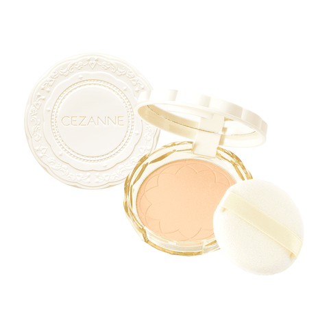 Phấn Phủ Cezanne UV Silk Cover Powder Che Khuyết Điểm Chống Nắng SPF 50 PA++++ tone 01 ( da sáng) - Hàng Nhật nội địa