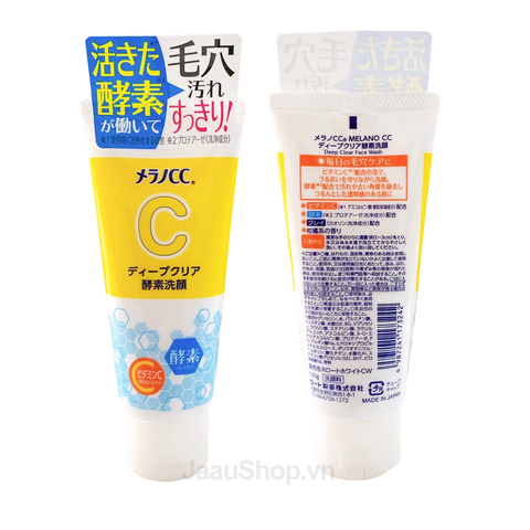 Sữa rửa mặt trị nám, trắng da nhật bản Melano CC 130g - Hàng Nhật Nội Địa