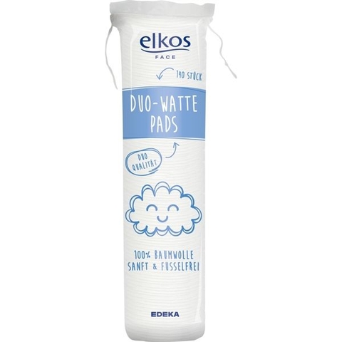 Bông tẩy trang Elkos 140 miếng - Hàng Nhật nội địa