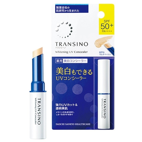(Date T8/2025) Thanh Che Khuyết Điểm Transino Whitening UV Concealer SPF50 PA++++ (2.5g)