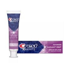 Kem Đánh Răng Crest Trắng Sáng Vượt Trội 93g 3D White Toothpaste Radiant Mint (Hàng Mỹ Nhập Khẩu Chính Hãng) - Hàng Nhật nội địa