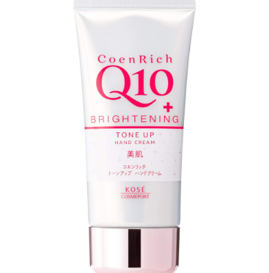 Kem Dưỡng Ẩm Và Sáng Da Tay Kose Coen Rich Q10 Whitening 80g - Hàng Nhật nội địa