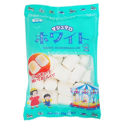 Kẹo bông trắng Marshmallow Eiwa 100g - Hàng Nhật nội địa