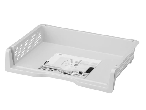 Khay đựng giấy A4, tài liệu dáng ngang màu xanh mint - Hàng Nhật nội địa