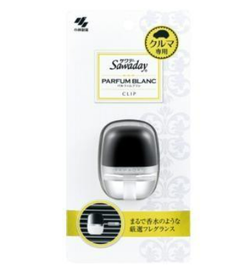 Nước hoa ô tô Sawaday Parfum Blanc Kobayashi 6ml - Hàng Nhật nội địa