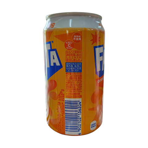 Nước ngọt có ga Fanta vị cam 350ml Nhật Bản- Hàng Nhật nội địa