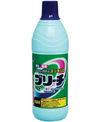 Nước tẩy trắng quần áo 600ml Mitsuei - Hàng Nhật nội địa