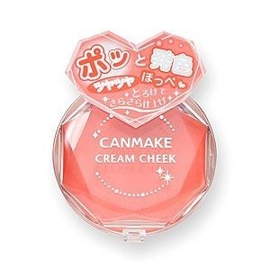 CANMAKE-Phấn má dạng kem màu 05 (Cam đào) - Hàng Nhật nội địa