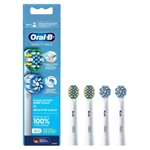 Set 4 đầu bản chải Oral-B Floss+Deep clean