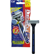 KAI_Set 2 Dao Cạo Râu Lưỡi Kép KAI Besty