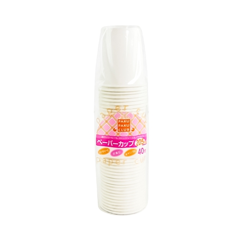 Set 40 cốc giấy dung tích 205ml - Hàng Nhật nội địa