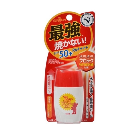 Kem Chống Nắng Sun Bears Strong Super Plus SPF50+ PA+++ - Hàng Nhật nội địa