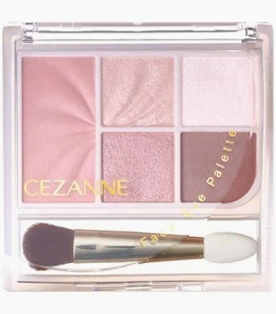 Bảng phấn mắt, má, mặt Cezanne 5 màu (02) - Hàng Nhật nội địa