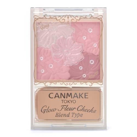 Phấn má Canmake Glow Fleur Cheeks Blend ( màu B02) - Hàng Nhật nội địa