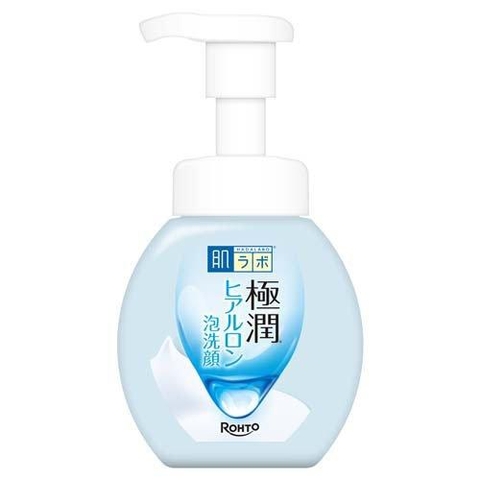 Sữa rửa mặt tạo bọt cấp ẩm cho da khô Hadalabo 160ml mã mới - Hàng Nhật nội địa