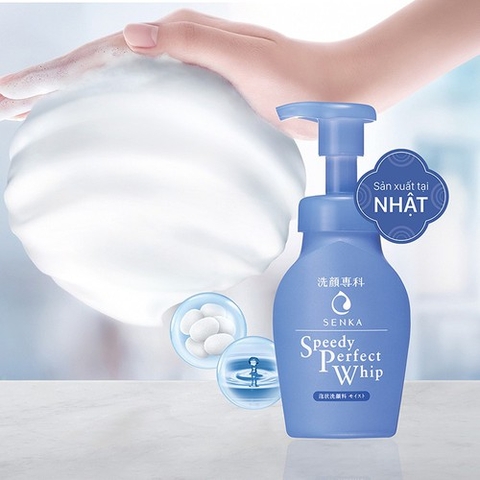 Sữa rửa mặt Perfect Whip dùng cho da thường, da khô và hỗn hợp thiên khô