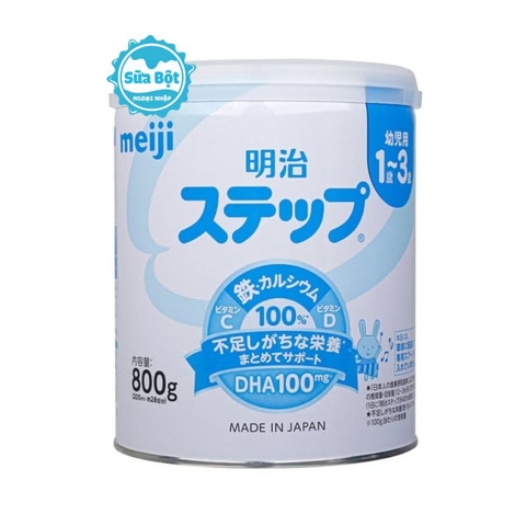 Sữa Bột Meiji Nội Địa Nhật Cho Bé Từ 1-3 Tuổi (800g) - Hàng Nhật nội địa