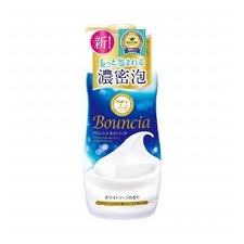 SỮA TẮM BOUNCIA CHIẾT XUẤT TỪ SỮA BÒ (CHAI 480ML) - HƯƠNG HOA CỎ- Hàng Nhật nội địa