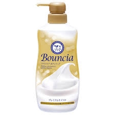 Sữa tắm sữa bò tạo bọt mịn Cow Bouncia Body Soap Premium cao cấp 460ml- Hàng Nhật nội địa
