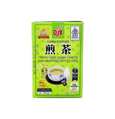Trà Xanh Túi Lọc Osk Sencha Japanese Green Tea Hộp 20 Túi - Hàng Nhật nội địa