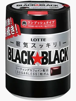 Kẹo cao su Lotte Black Black 133g - Hàng Nhật nội địa