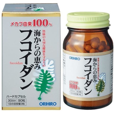 Tảo Fucoidan Orihiro Hỗ Trợ Chống Ung Thư 90 Viên- Hàng Nhật nội địa