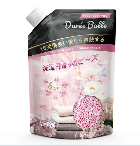 Viên xả vải khô hương hoa hồng Duree Balle túi 900ml - Hàng Nhật nội địa