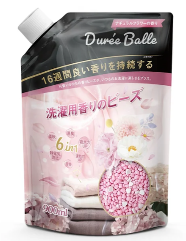 Viên xả vải khô hương nước hoa Duree Balle túi 900ml - Hàng Nhật nội địa
