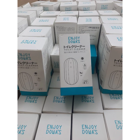 Lọ thả bồn cầu siêu tiện lợi khử mùi diệt khuẩn thơm tho sạch sẽ Enjoy Dowa’S - Hàng Nhật nội địa