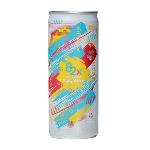 Nước uống giải khát chứa collagen 0% Calo Kakemono 245ml vị ổi hồng - Hàng Nhật nội địa