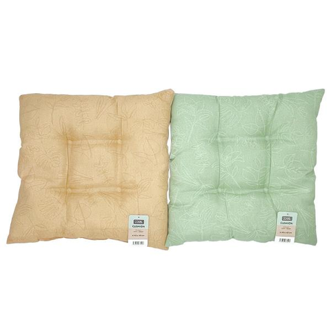 Đệm lót ghế, tựa lưng mẫu hoa Kouyu (size 40*40cm) - Hàng Nhật nội địa