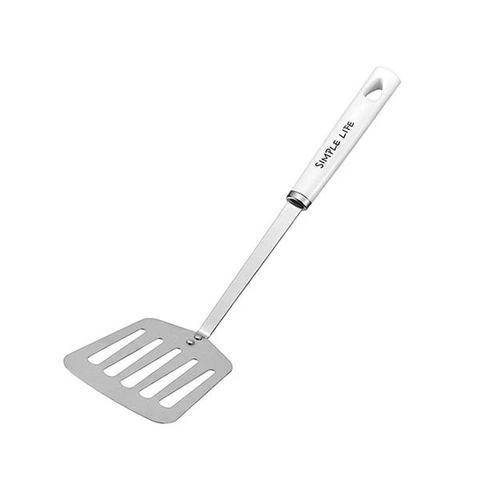 Xẻng lật có rãnh inox, tay cầm chống nóng Echo 31cm- Hàng Nhật nội địa