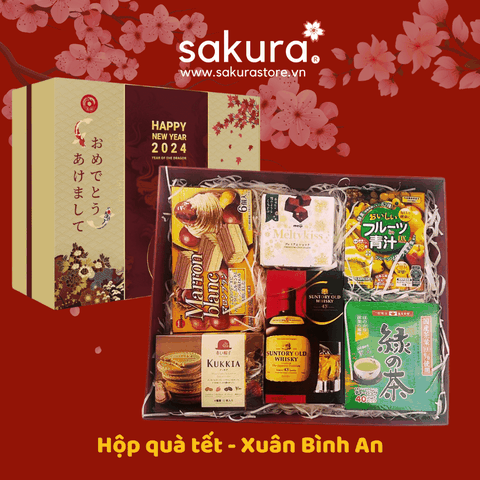 Hộp quà tết Nhật Bản Xuân Bình An