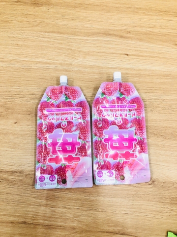 Mặt nạ lột dưỡng da Shobibo 40ml hương dâu - Hàng Nhật nội địa