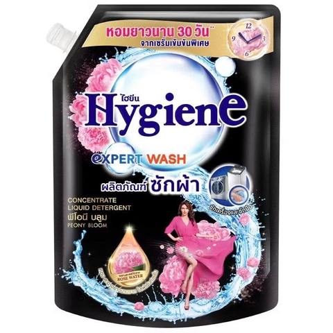 ( Thái Lan) Nước giặt đậm đặc Hygiene Expent Wash màu đen túi 1400ml