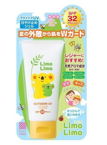Kem chống nắng trẻ em Meishoku Limo Limo 50g Nhật Bản - Hàng Nhật Nội Địa