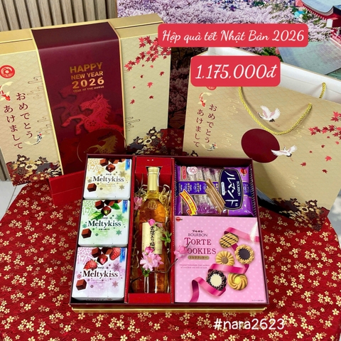 HỘP QUÀ TẾT NHẬT BẢN 2026 – HANABI 2623