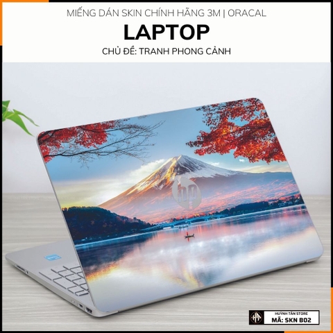 Dán skin laptop asus, dell , acer, hp, msi chính hãng ORAFOL nhập khẩu ĐỨC - SKIN 3M - LAPTOP - TRANH PHONG CẢNH - SKN B02 phụ kiện điện thoại huỳnh tân store