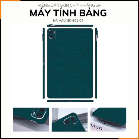 Dán skin máy tính bảng xiaomi, huawei, oppo, lenovo, google, microsoft, vivo  full body và camera chính hãng ORAFOL nhập khẩu từ ĐỨC MÁY TÍNH BẢNG  - ELECTRIC GREEN -  SK B01 04 phụ kiện điện thoại huỳnh tân store