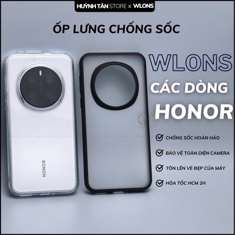 Ốp lưng honor magic 7 pro 6 pro chống sốc chính hãng WLONS phụ kiện huỳnh tân store