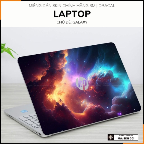 Dán skin laptop asus, dell , acer, hp, msi chính hãng ORAFOL nhập khẩu ĐỨC - SKIN 3M - LAPTOP - GALAXY - SKN D01 phụ kiện điện thoại huỳnh tân store